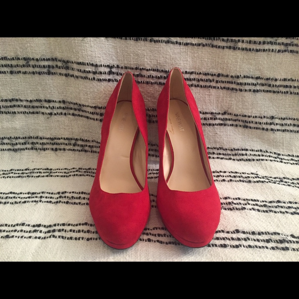Nine West Red Heels